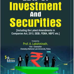 Law of Investments and Securities by S.R. Myneni – 5th Edition 2024